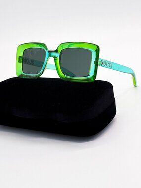 New, GUCCI Sunglasses GG1022S 007 Authentic Gucci GG1022S 007 - Sunglasses for Woman - LookerOnline main image 4